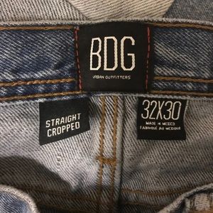 Urban Outfitters BDG Straight cropped jeans‎